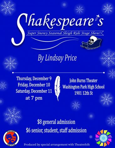 Panther Theater Presents “Shakespeare’s Super Snowy Seasonal Sleigh Ride Stage Show!”