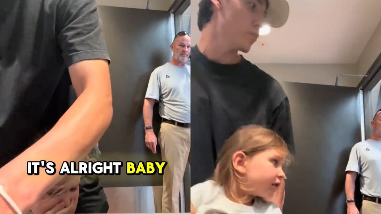 Oklahoma Father Sparks Police Call After Taking His Young Daughters Into a Women's Restroom
