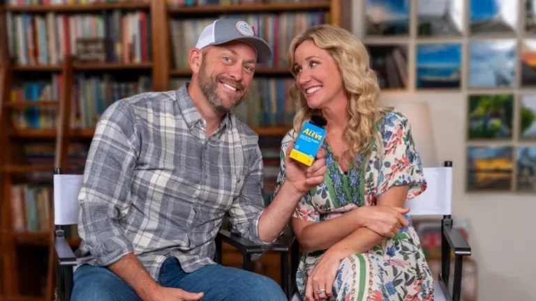 Jenny and Dave Marrs unpack DIY supplies beside a box of Aleve in a campaign teaser